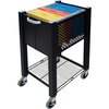 Vertiflex Sidekick File Cart, 13-3/4"x15-1/2"x26-1/4", Black VRTVF53002